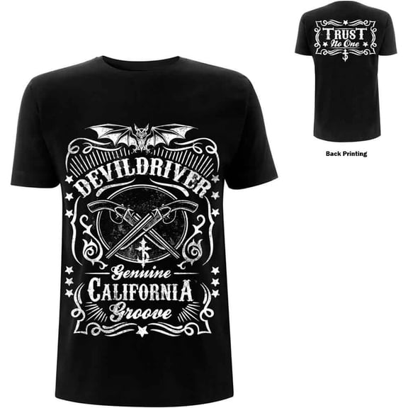 DevilDriver Unisex T-Shirt Sawed Off (Back Print) (Small)