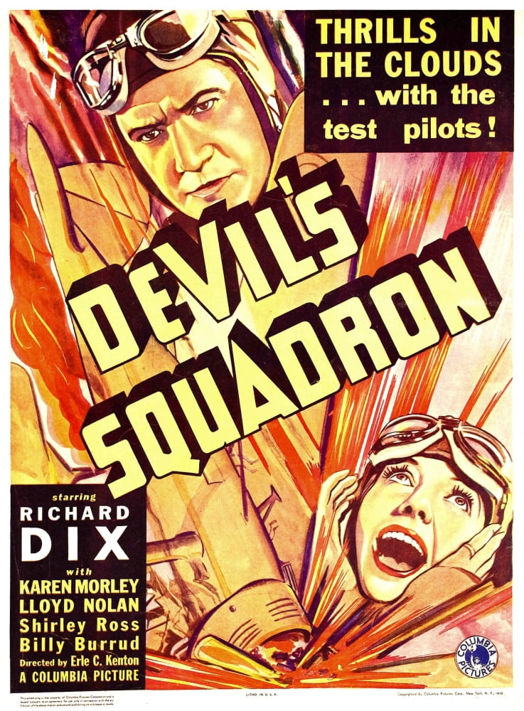 DevilS Squadron Canvas Art - (24 x 36)