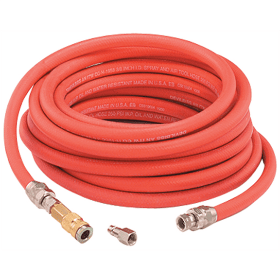 Devilbiss HA-5867 3/8" HVLP Air Hose Assembly, 35 ft