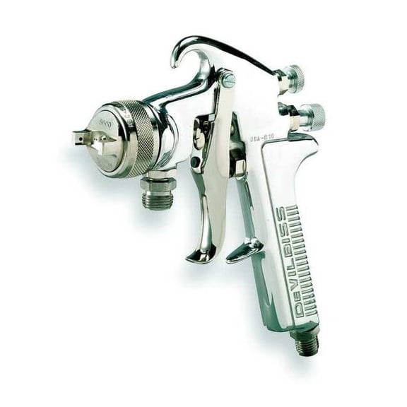 Devilbiss Pressure Feed Spray Gun,0.063In/1.6mm JGA-510-90FW