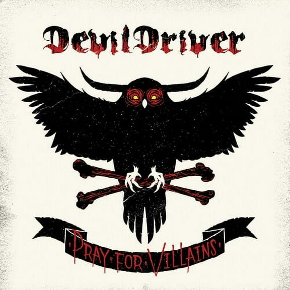 Devildriver - Pray For Villains (White, Red & Black Splatter) rocktober 2018 Exclusive) - Music & Performance - Vinyl