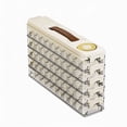 thumbnail image 1 of Deviled Egg Containers with Lid, Stackable Clear Plastic Portable Storage Box, Fridge Safe Food Storage Container, 12.2 X 4.8 X 7.08 Inches, 1 of 7