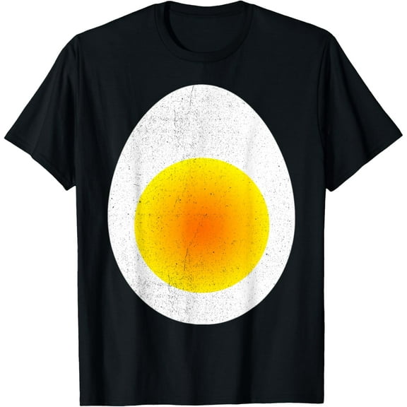 Deviled Egg Costume T-Shirt T-ShirtMen and women can wear, black T-shirts, gifts. Age: M,L，XL 2XL, 3XL, 360XL