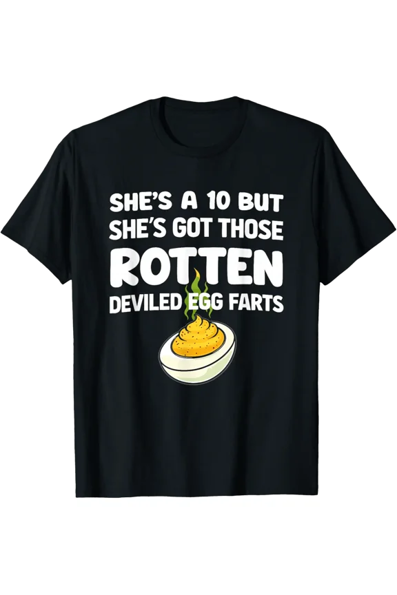Deviled Egg Fart T-Shirt All Size S-5XL