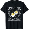 thumbnail image 1 of Deviled Egg Social Club I'm Just Here For The Deviled Eggs T-Shirt, 1 of 4