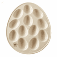 thumbnail image 1 of 🥚 Deviled Egg Tray Ceramic Serving Platter, 1 of 4