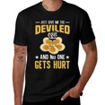 thumbnail image 1 of Deviled Eggs Container With Lid Holder Food Deviled Eggs Premium Mens T Shirts Cotton Short Sleeve T-Shirt Crew Neck Tees Casual Shirt, 1 of 5