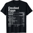 thumbnail image 1 of Deviled Eggs Nutrition Fact Thanksgiving Gift Turkey Day T-Shirt, 1 of 4