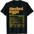thumbnail image 1 of Deviled Eggs Nutrition Facts Funny Thanksgiving Christmas T-Shirt, 1 of 6