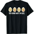 thumbnail image 1 of Deviled Eggs You Know Why I'm Here Thanksgiving Dinner Fall T-Shirt, 1 of 4