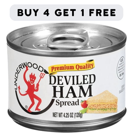 Deviled Ham Spread, Shelf-Stable, 4.25 oz Can (Buy 4 Get 1 Free)