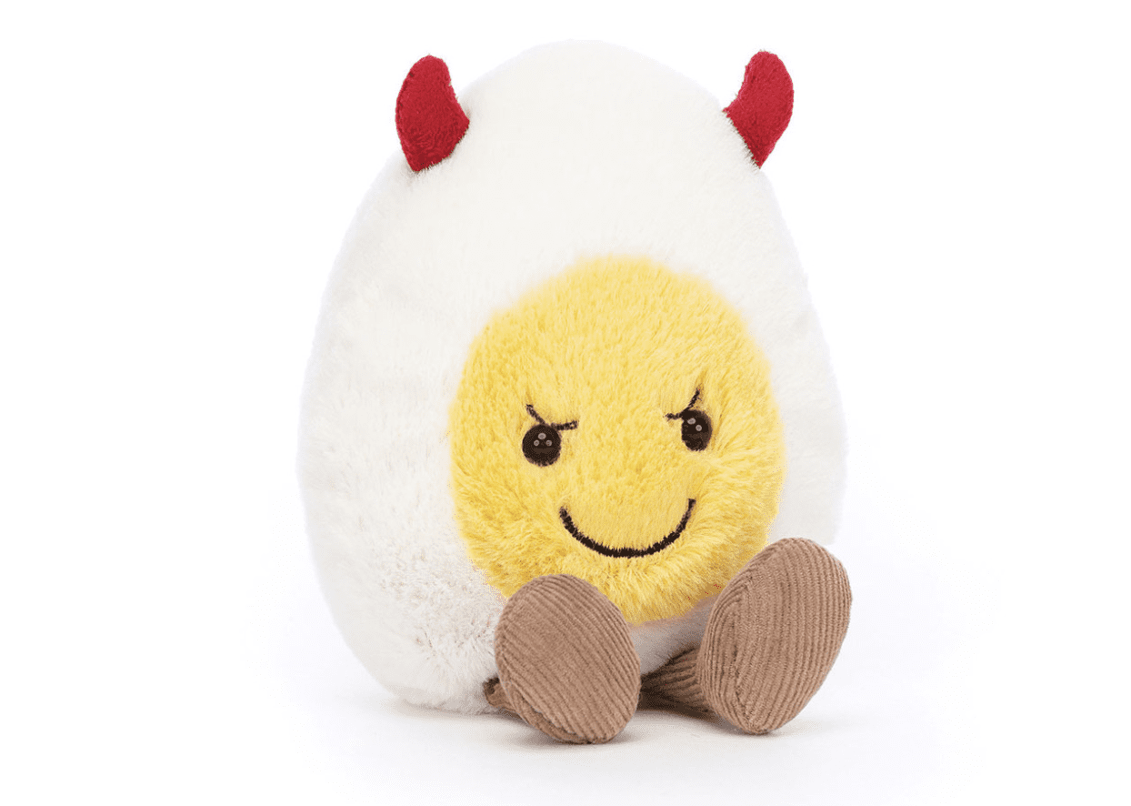 Jellycat Devilled Egg Food Plush
