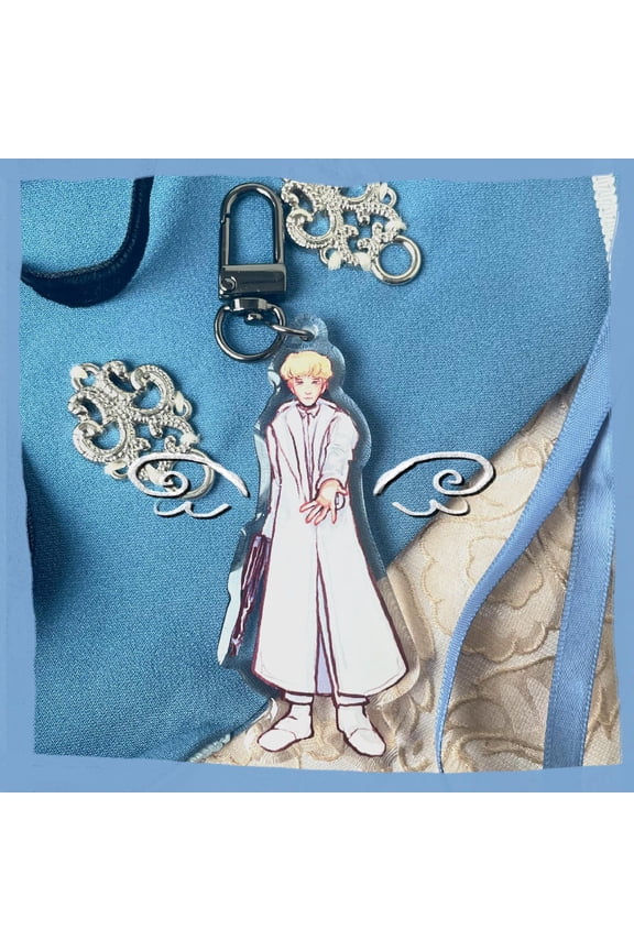 Devilman Crybaby Anime Ryo Asuka Inspired keychain 1 pack