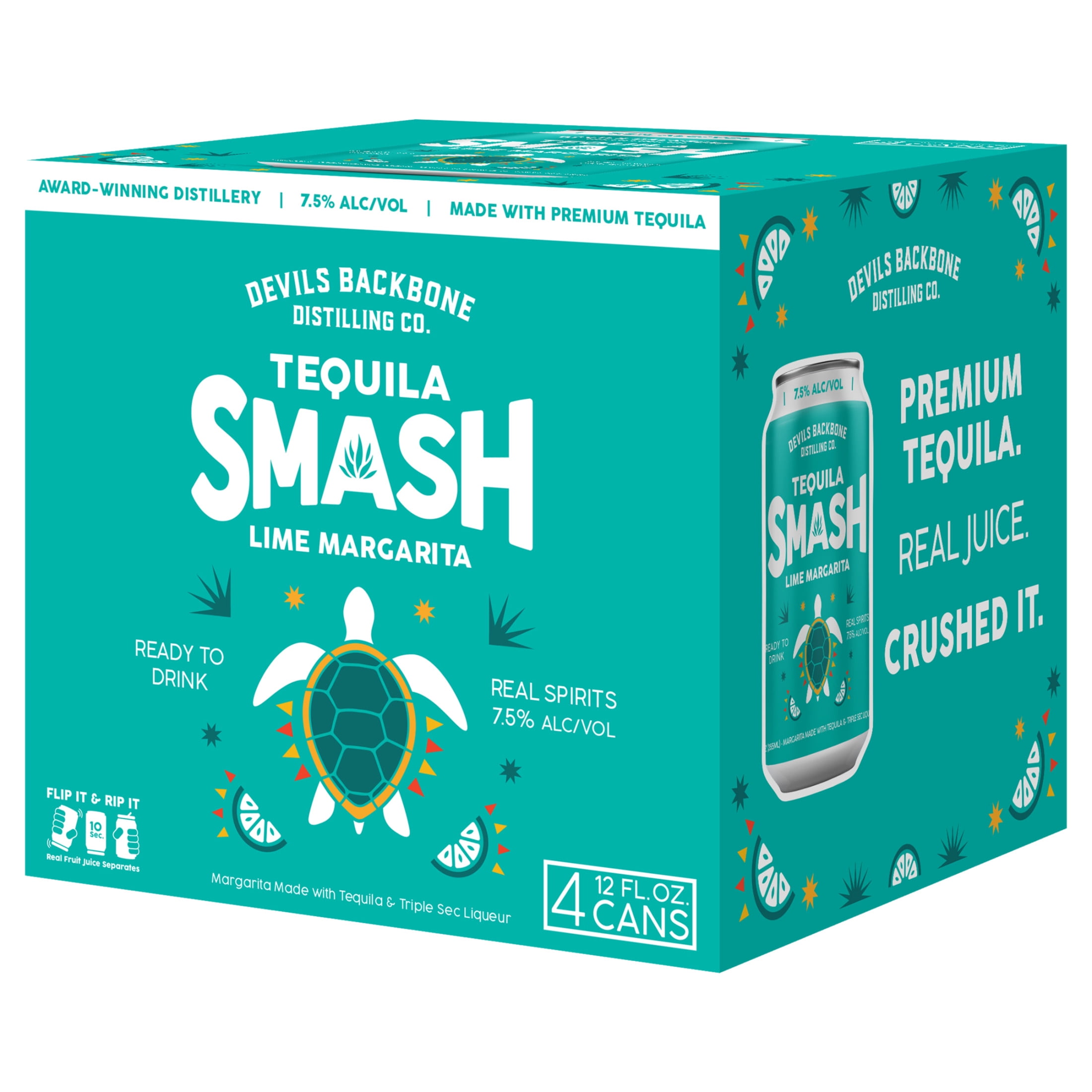 Devils Backbone Tequila Smash Lime Margarita Craft Cocktail