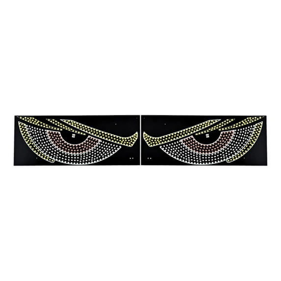 Devils Eye 2PCS Animated LED Devil Eyes Lights for Cars, 11 Light Modes, USB Plug-and-Play, Easy to Install, Car, Vehicle Windshield LED Lights New Upgrade