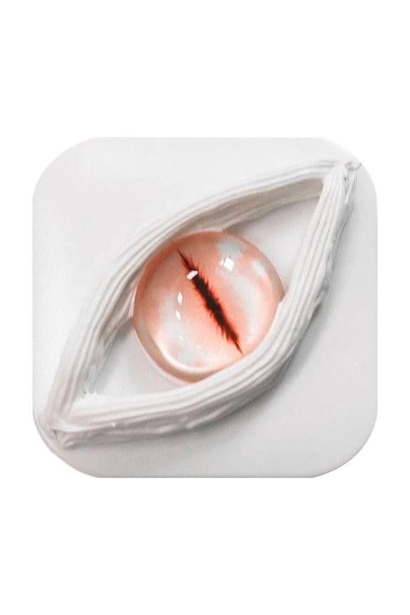 Devils Eye Contact Lenses Box Color Portable Contact Case Kit Lens for Travel Lens Portable Gifts Box, Removal Fancy Lens Kit No Halloween Gifts Travel Gifts Storage Box Removal Box, Portable