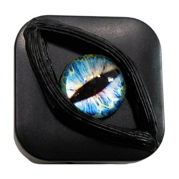 Devils Eye Contact Lenses Box Color Portable Contact Case Lens For Travel Kit Storage Box, Travel Eyes No Portable Box Fancy Box Contact Eyes Travel Personality Travel No Fancy Eyes Personali