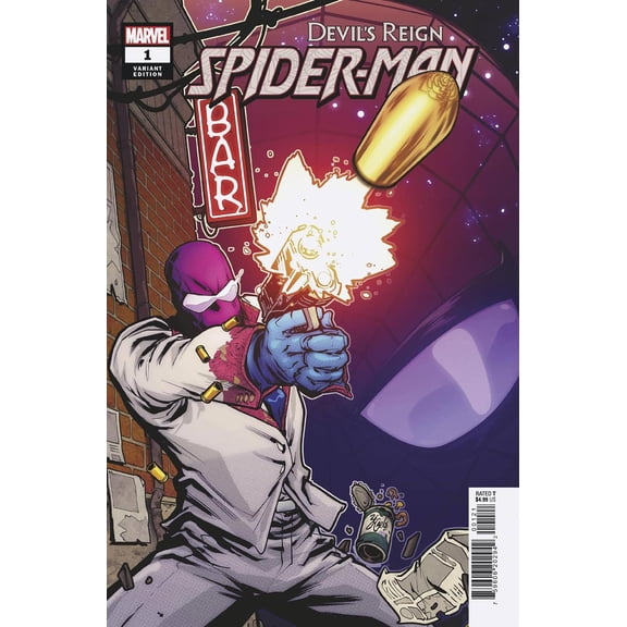 Devils Reign Spider-man #1 Carlos Var Marvel Prh Comic Book 2022