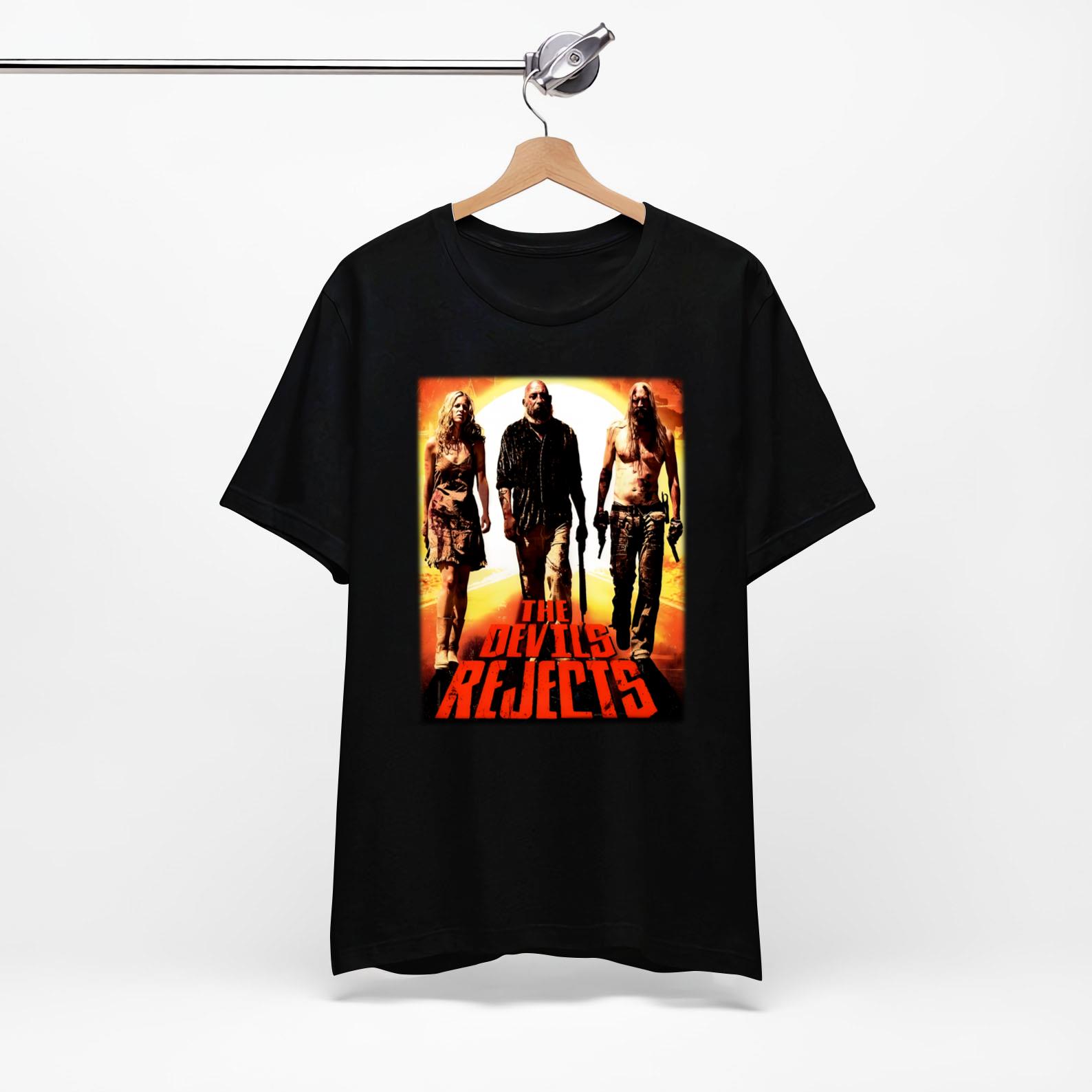 Devil's Rejects Ruggsville T-Shirt - Classic Fit Black Tee, Medium