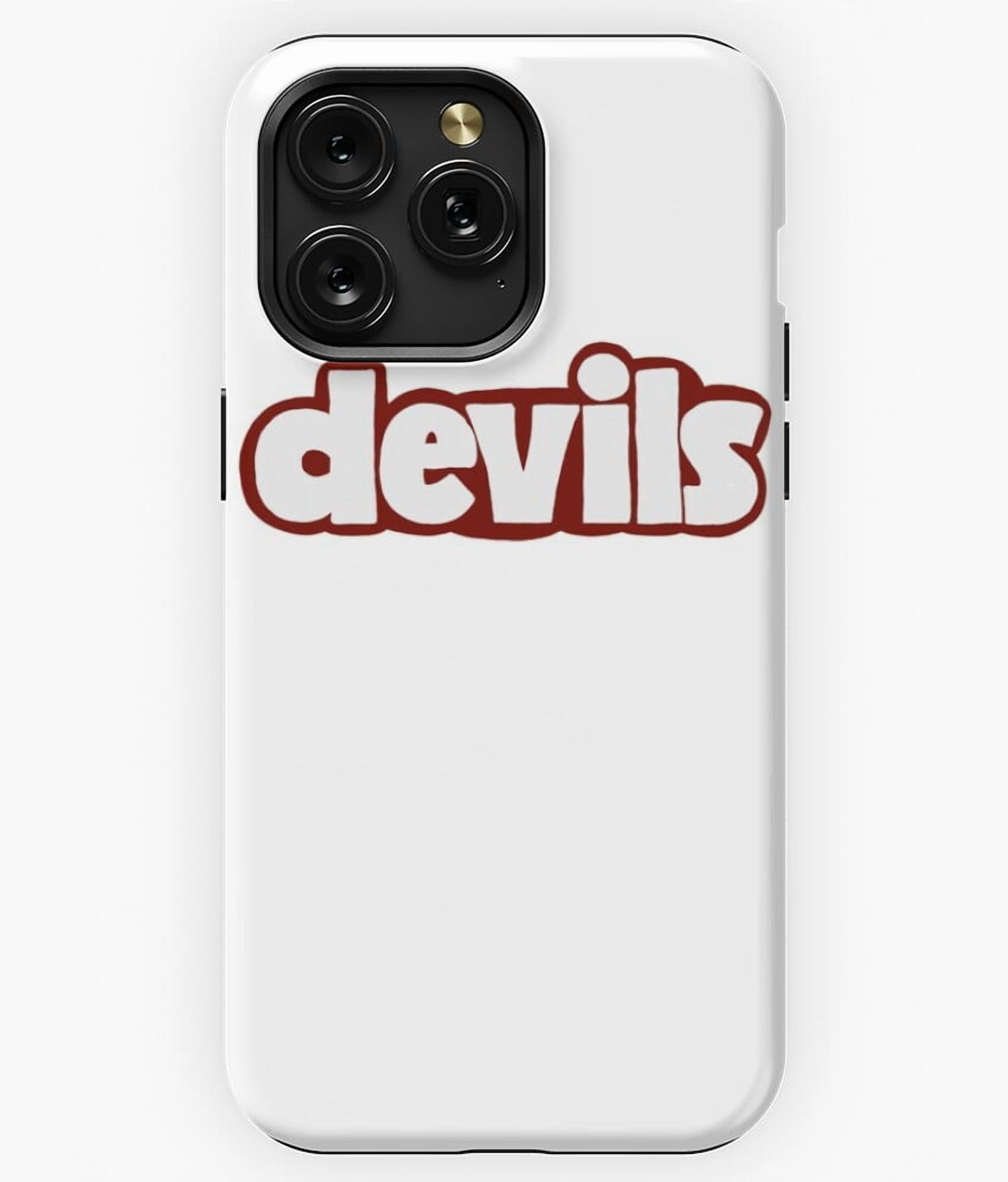 Devil Phone Devils Sports Team Mascot Fan Gift G5125 Phone Case for iPhone17 16 15 ...
