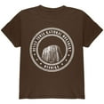 thumbnail image 1 of Devils Tower National Monument Youth T Shirt Brown YLG, 1 of 1
