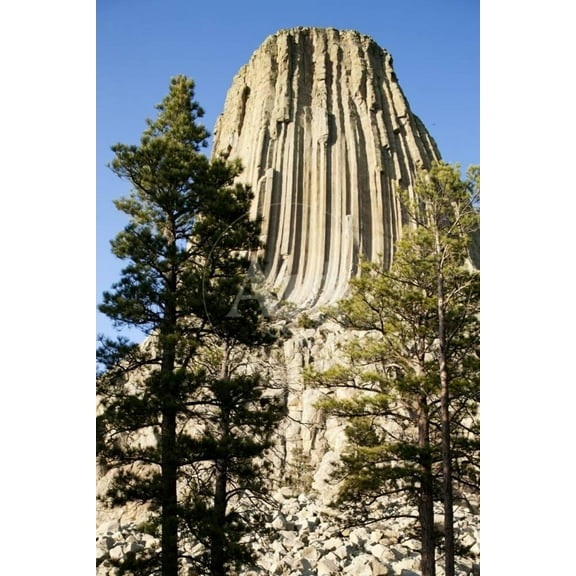 Devils Tower National Monument in Wyoming, Animals Scenic World Culture Unframed Photographic Print Wall Art by Paul Souders Sold by ArtCom