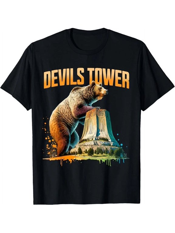 Devils Tower T-Shirt Unisex S-5XL Hot Trending Shirt, not genuine