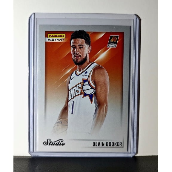 Devin Booker 2024-25 Panini NBA Studio #13 Card Phoenix Suns 1/275