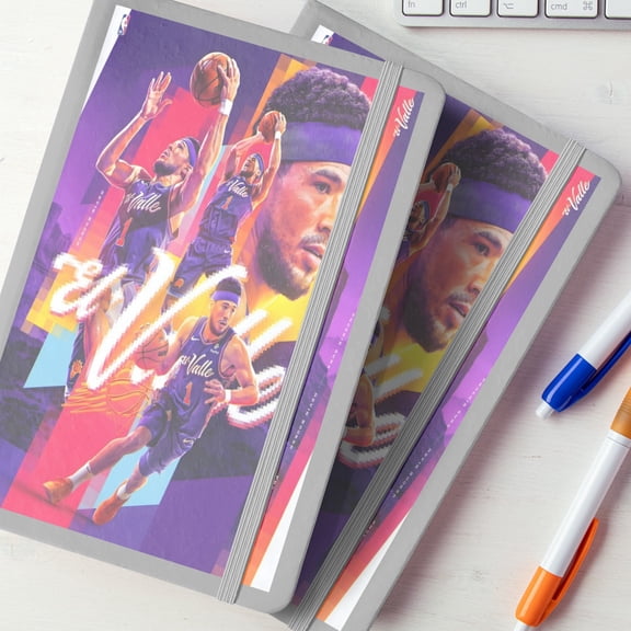 Devin Booker Custom Printed Notebook.