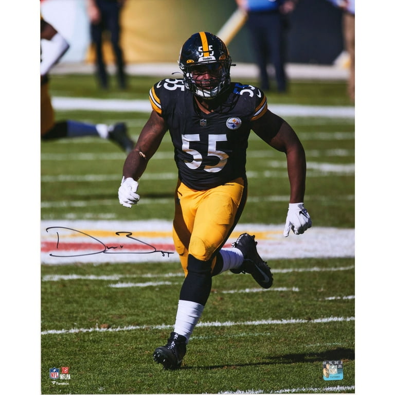 Steelers black 2025 on black jersey