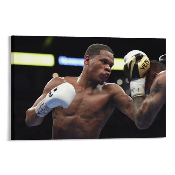 Devin Haney Poster Boxing Picture Canvas Poster Canvas Poster Wall Art Picture Prints Hanging Photo Gift Decor Home Posters Artworks 24x36inch(60x90cm)