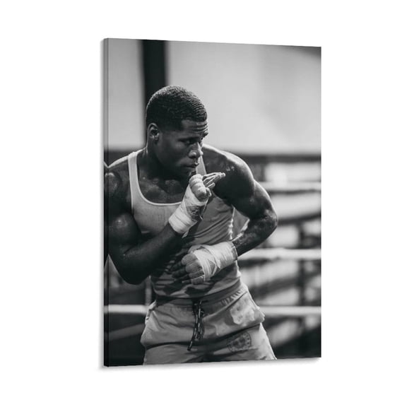 Devin Haney Profession Boxing Athlete Poster Canvas Wall Art Poster Decorative Bedroom Modern Home Print Picture Artworks Posters 12x18inch(30x45cm)