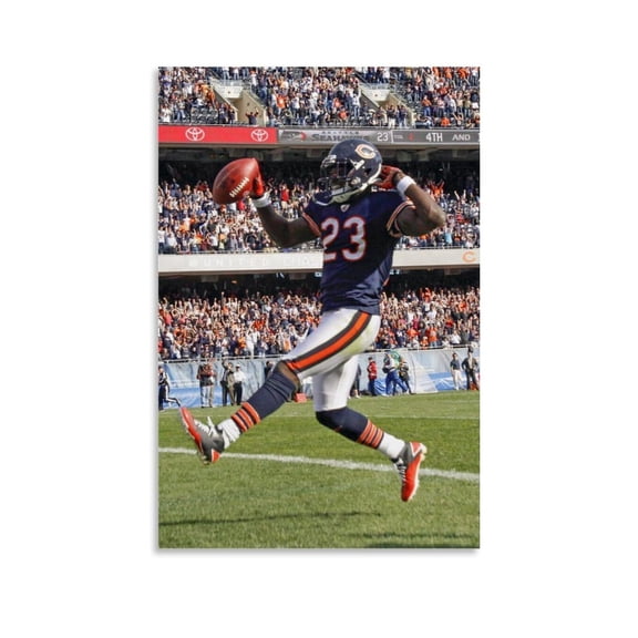 Devin Hester Poster American Football Wall Art Canvas Print Home Decoration Painting