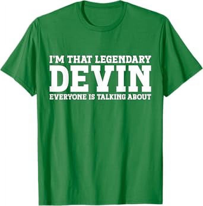 Devin Personal Name Funny Devin TShirt