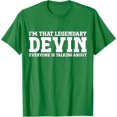 Devin Personal Name Funny Devin TShirt