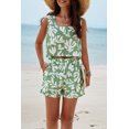 thumbnail image 1 of Devine Printed Cropped Tank and Shorts Set, 1 of 1