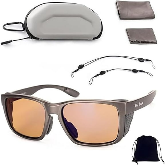 Devinuman Fishing Glasses, Aquavision Fishing Sunglasses, Devi Numan Polarized Fishing Sunglasses for Men & Women(Xl05)