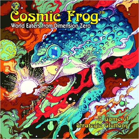 Devious Weasel Cosmic Frog Game Box Set, 2-6 Players 14+