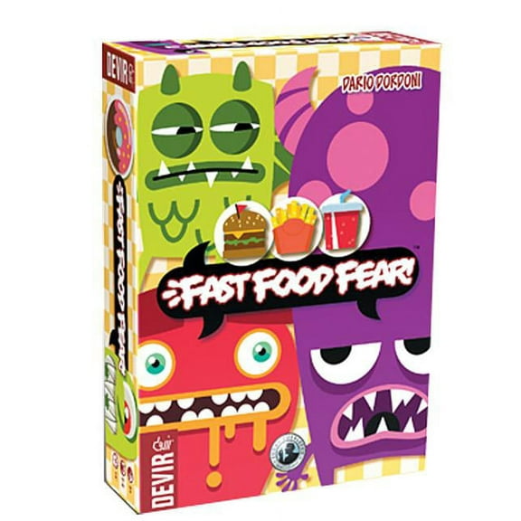 Devir - Fast Food Fear, Cards Game, Amusing and Fast Game, with Friends, English, Age +8