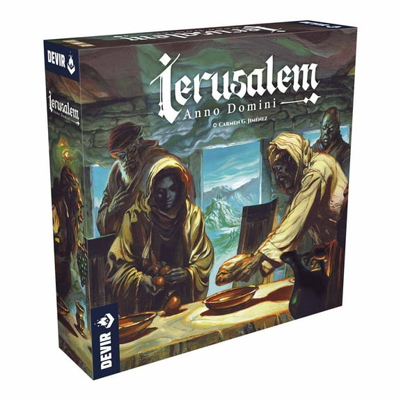 Devir - Ierusalem: Anno Domini, Board Game, Strategy Board Game, Game with Friends, Multilanguage, Age +12