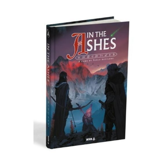 Devir - In the Ashes, New, Board Game, RPG, Campaign, English, Age +12