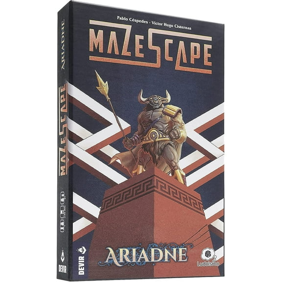 Devir - Mazescape: Ariadne, Ingenious Individual Board Game, Multilanguage, Age +8