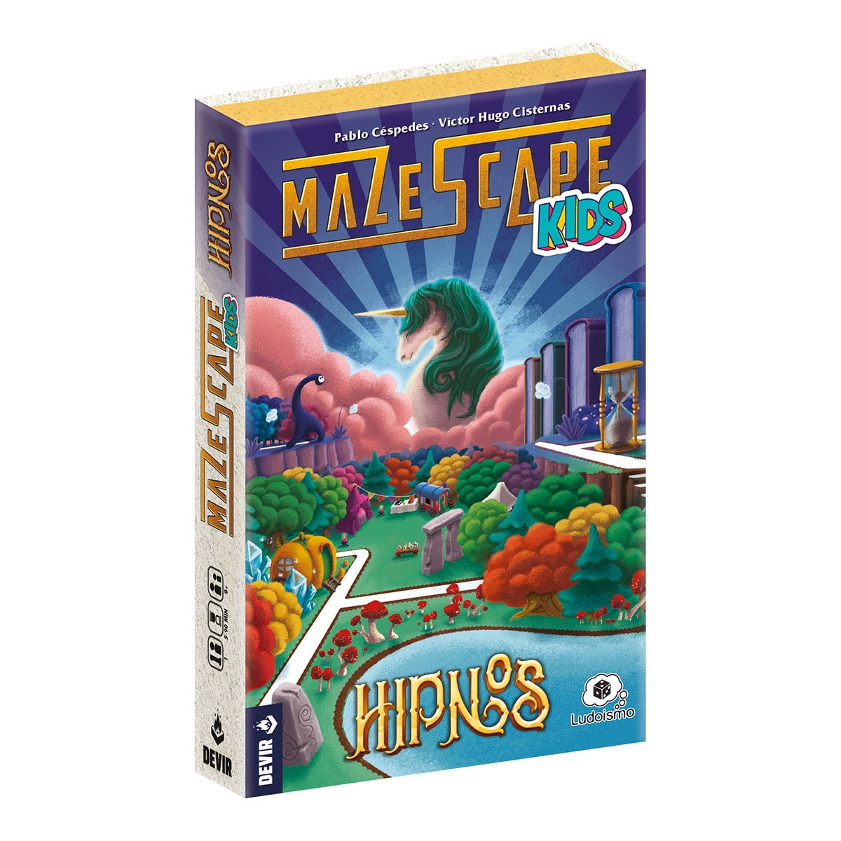 Devir - Mazescape Kids: Hipnos, Kidly Individual Board Game, Mulitlanguage, Age +8
