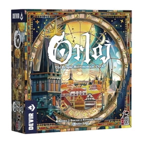 Devir Orloj: The Prague Astronomical Clock Board Game, Heavy Strategy Game for Experts & Adults, Ages 14+, 1-4 Players, 120 Playtime