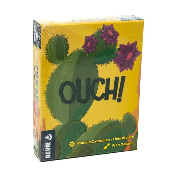 Devir - Ouch!, Devir Pockets, Fast and Amusing Cards Game with Friends, Multilanguage, Age +5