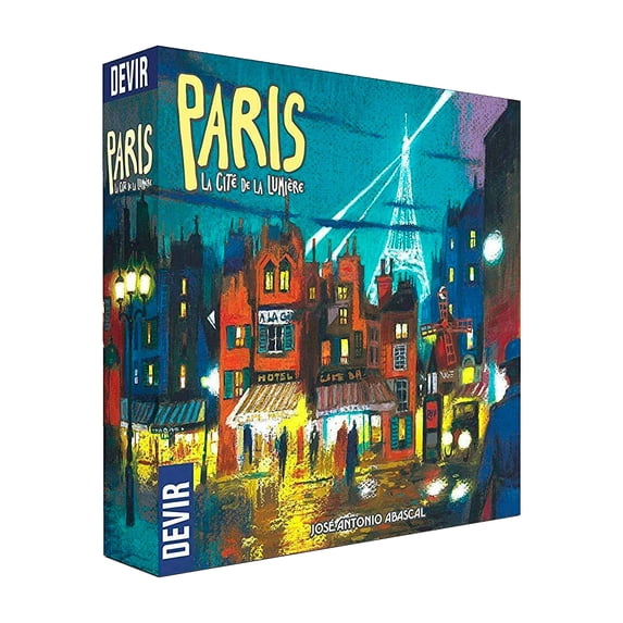 Devir - Paris: La Cite de la Lumiere, Board Game, Tiles Placement Game ...
