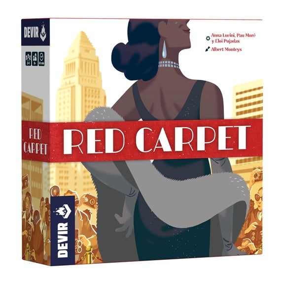 Devir Red Carpet Family Board Game, Ages 8+, 2-4 Players