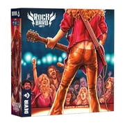 Devir - Rock Hard 1977 Music Strategy Board Game for 2 5 Players Ages 16+, Worker Placement Tabletop Game About Rock Bands, 90-Minute Playtime