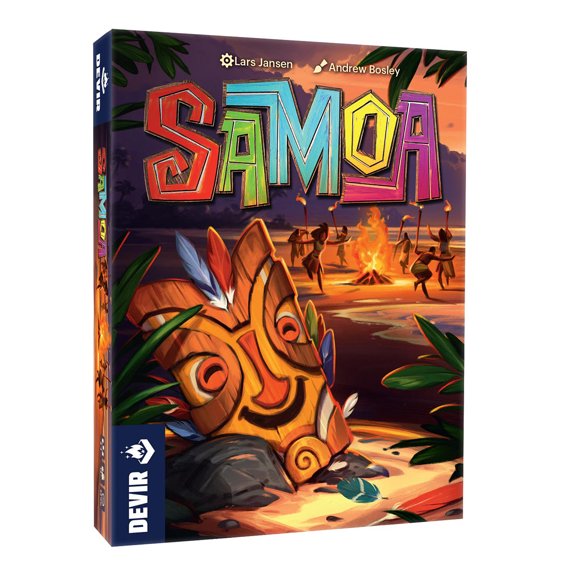Devir Samoa Pocket Card Game, Ages 10+, 2-4 Players