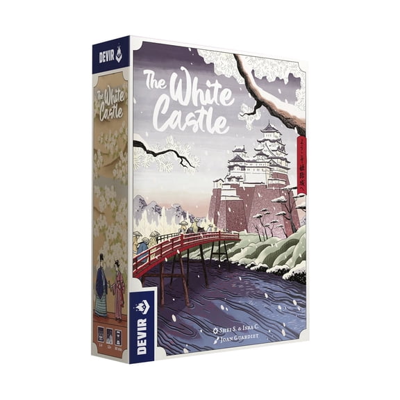 Devir - The White Castle Strategy Board Game for 14 Players Ages 12+, Worker and Dice Placement Tabletop Game, 85-Minute Playtime